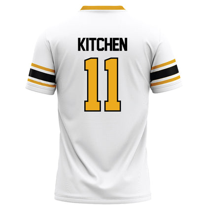 Missouri - NCAA Football : Langden Kitchen - White Football Jersey-1