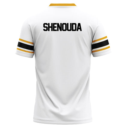 Missouri - NCAA Football : Mark Shenouda - White Football Jersey-1