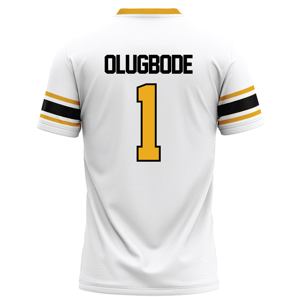 Missouri - NCAA Football : Donovan Olugbode - White Football Jersey-1