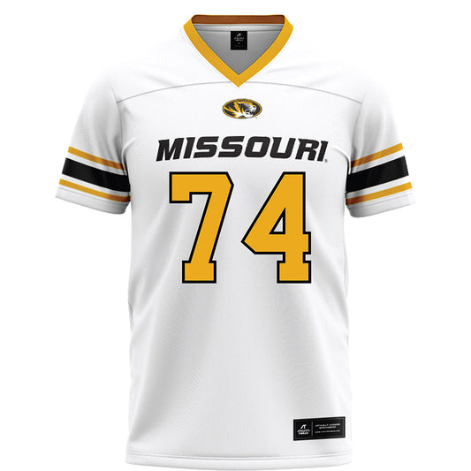 Missouri - NCAA Football : Whit Hafer - White Football Jersey-0