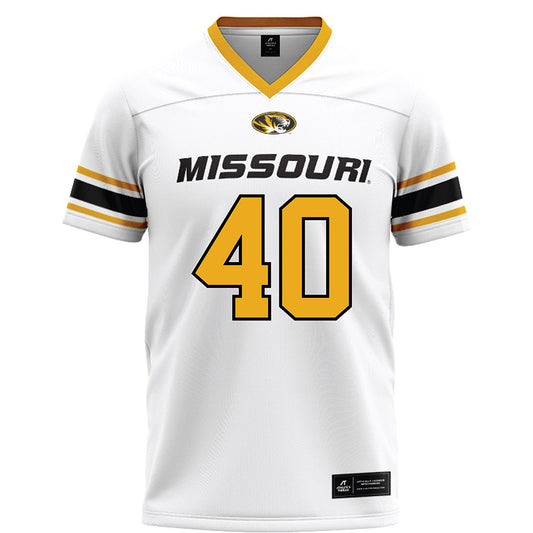 Missouri - NCAA Football : Brunno Reus - White Football Jersey-0