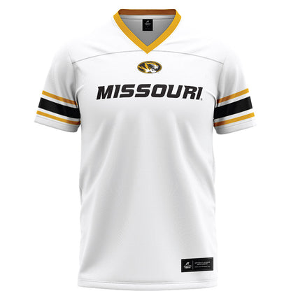 Missouri - NCAA Football : Sione Laulea - White Football Jersey-0