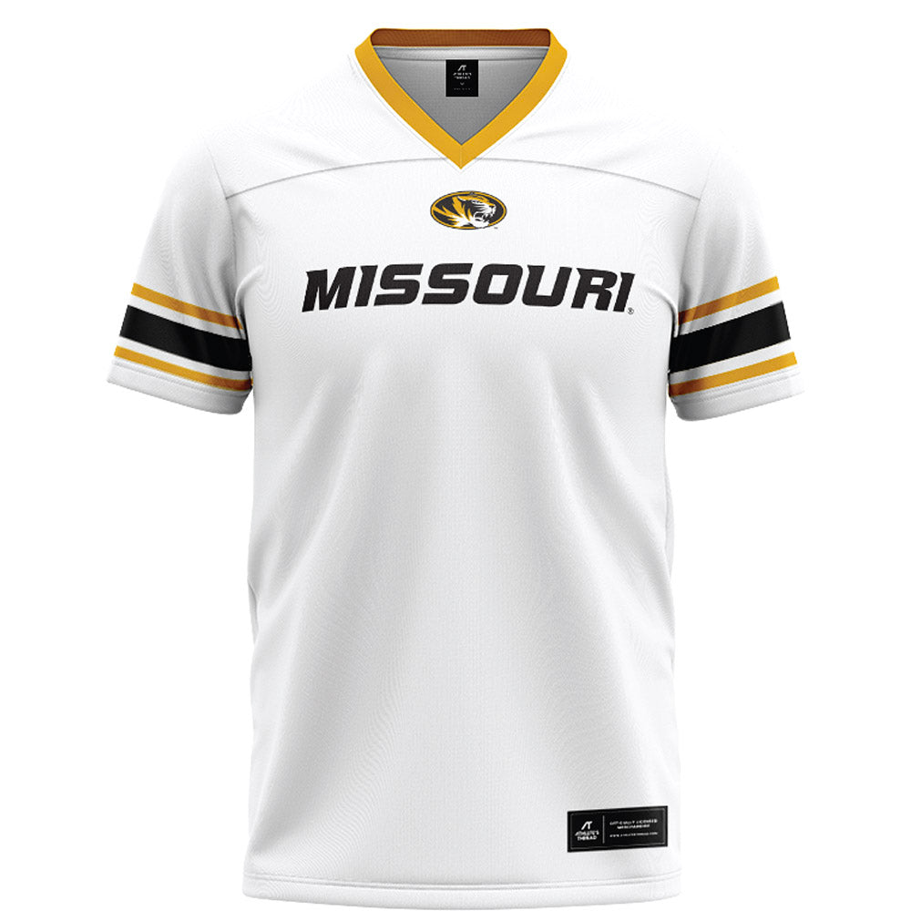 Missouri - NCAA Football : CJ May - White Football Jersey-0