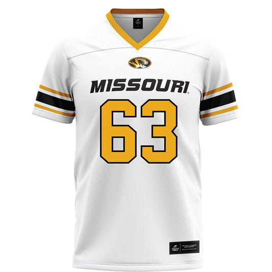 Missouri - NCAA Football : Chace Missouri - White Football Jersey-0