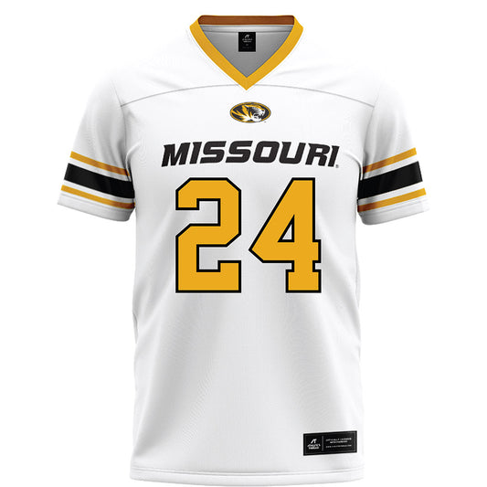 Missouri - NCAA Football : Xaishaun Edwards - White Football Jersey-0