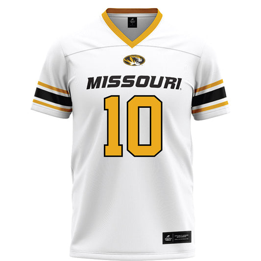 Missouri - NCAA Football : Nick Evers - White Football Jersey-0