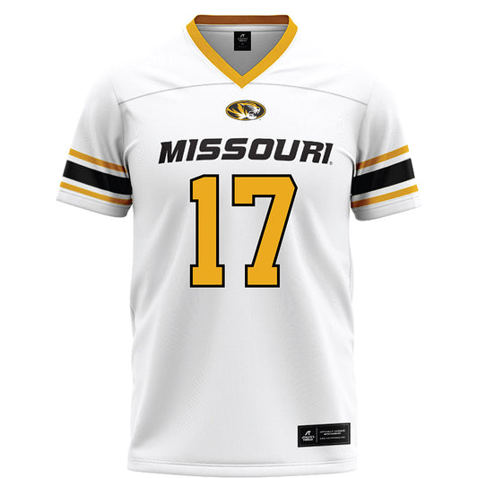 Missouri - NCAA Football : Kenric Lanier - White Football Jersey-0