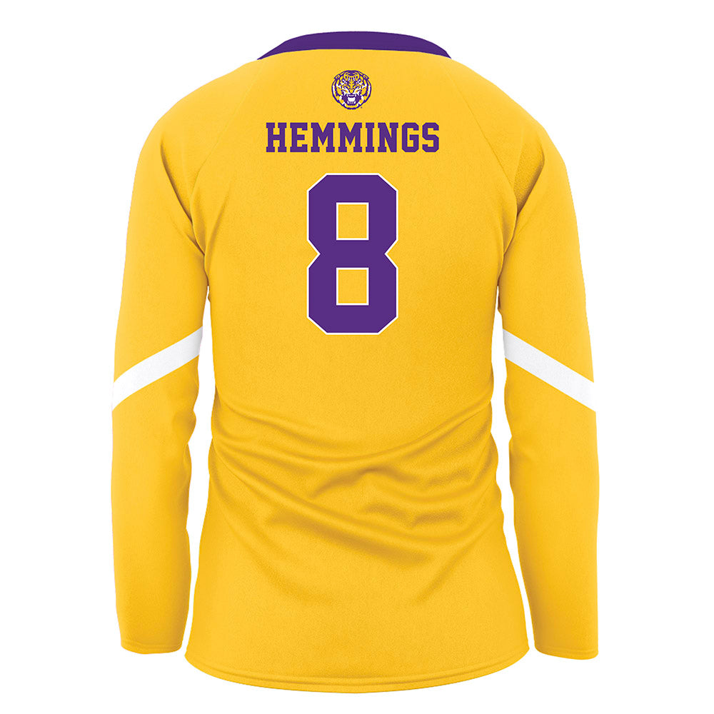 LSU - NCAA Women's Volleyball : Ella Hemmings - Volleyball Jersey
