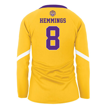 LSU - NCAA Women's Volleyball : Ella Hemmings - Volleyball Jersey