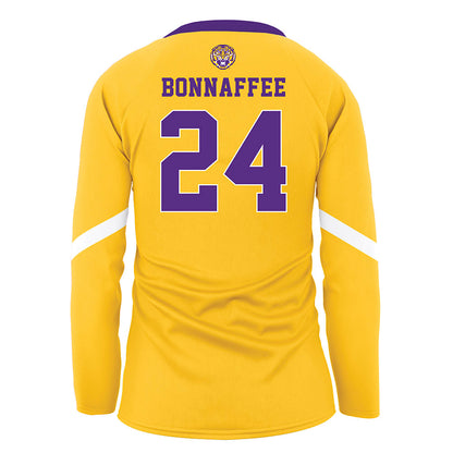 LSU - NCAA Women's Volleyball : Sophie Bonnaffee - Gold Volleyball Jersey-1