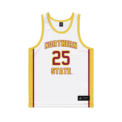 NSU - NCAA Men's Basketball : Parker Lemer - White Basketball Jersey