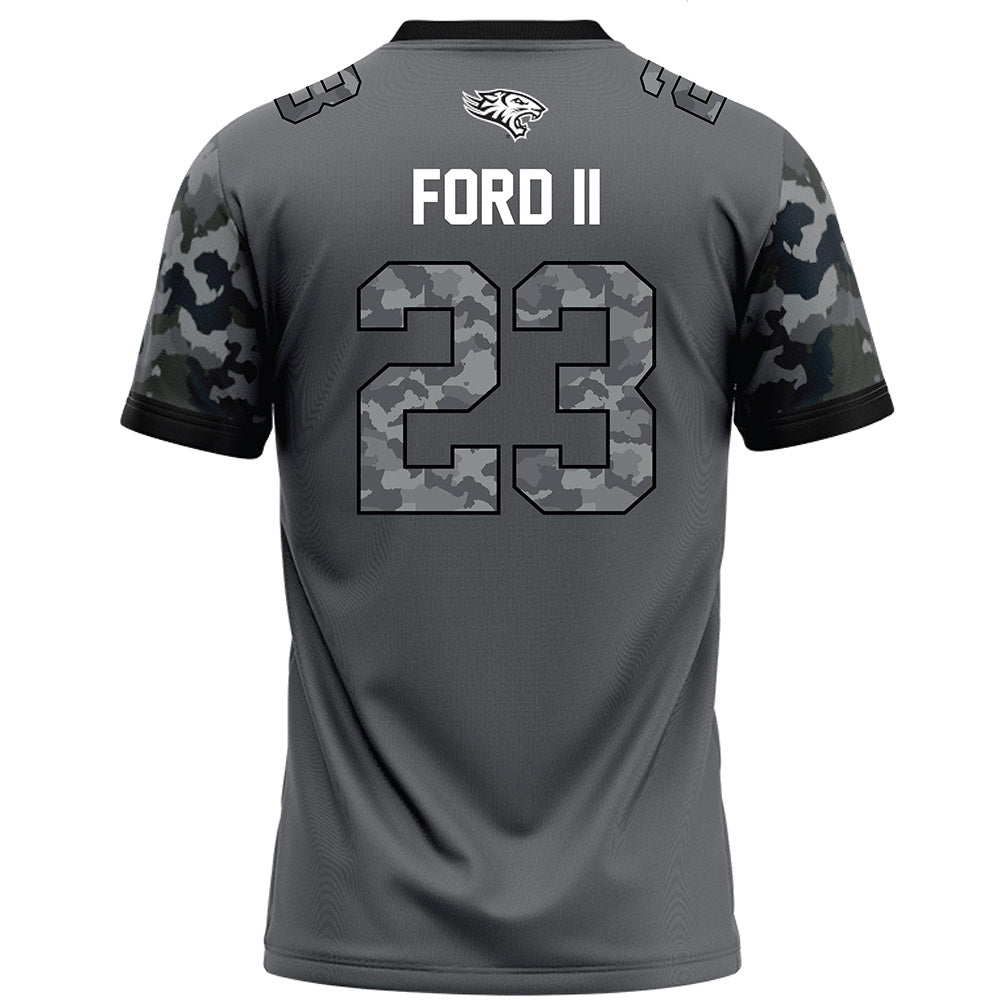 Towson - NCAA Football : JaVon Ford II - Dark Grey Jersey-1