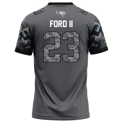 Towson - NCAA Football : JaVon Ford II - Dark Grey Jersey-1