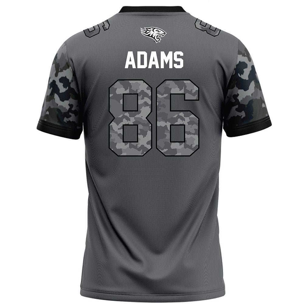Towson - NCAA Football : Benny Adams - Dark Grey Jersey-1