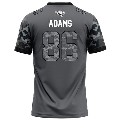 Towson - NCAA Football : Benny Adams - Dark Grey Jersey-1