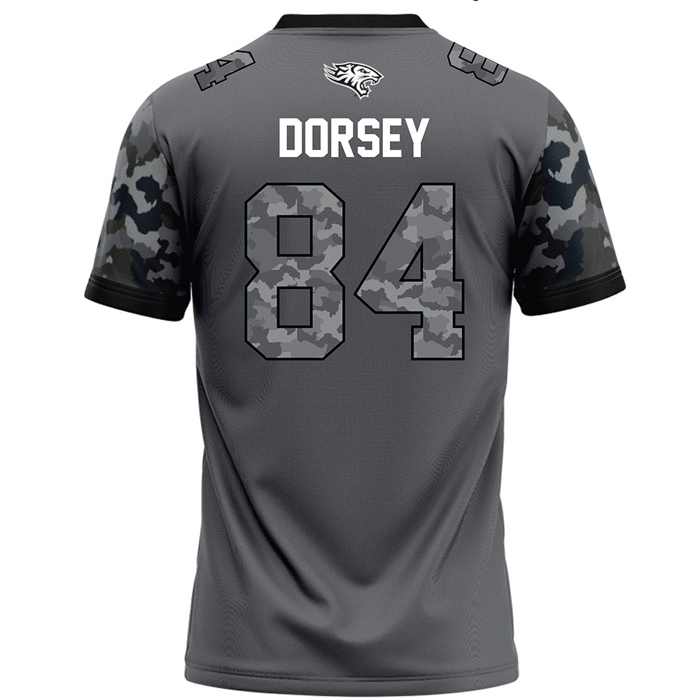 Towson - NCAA Football : Julius Dorsey - Dark Grey Jersey-1