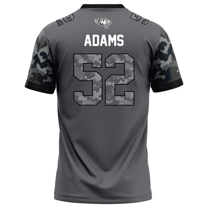Towson - NCAA Football : RJ Adams - Dark Grey Jersey-1
