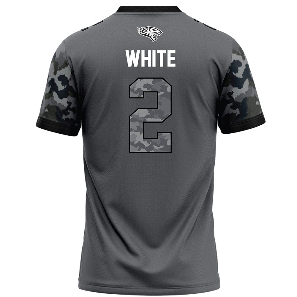 Towson - NCAA Football : Kaden White - Dark Grey Jersey-1