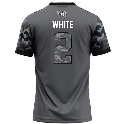 Towson - NCAA Football : Kaden White - Dark Grey Jersey-1