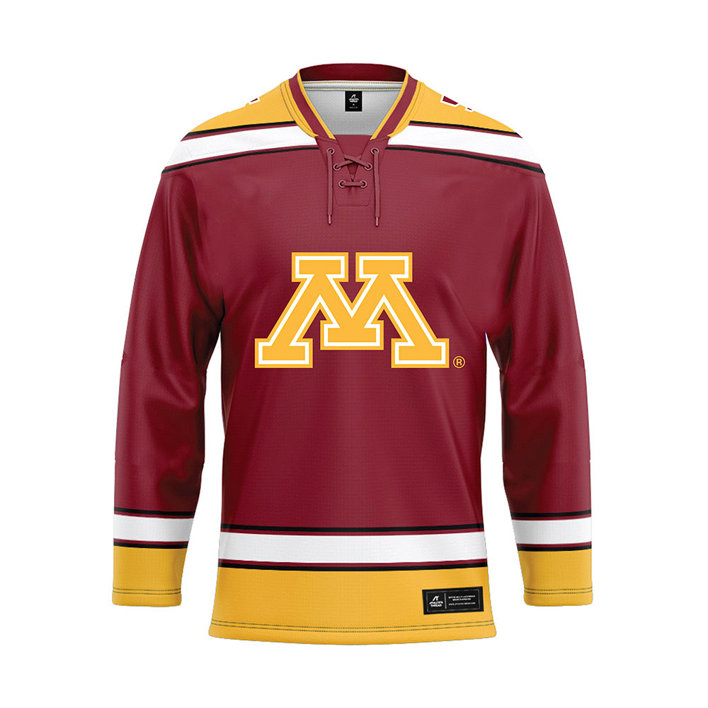 Minnesota - NCAA Men's Ice Hockey : Jacob Rombach - Maroon Hockey Jersey-0