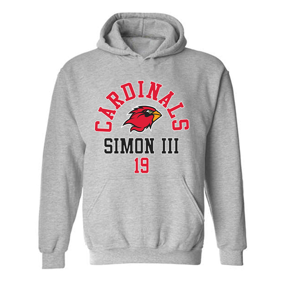 Lamar - NCAA Football : Albert Simon III - Classic Fashion Shersey Hooded Sweatshirt-0