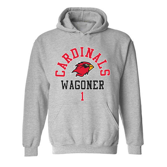 Lamar - NCAA Baseball : Jake Wagoner - Classic Fashion Shersey Hooded Sweatshirt-0