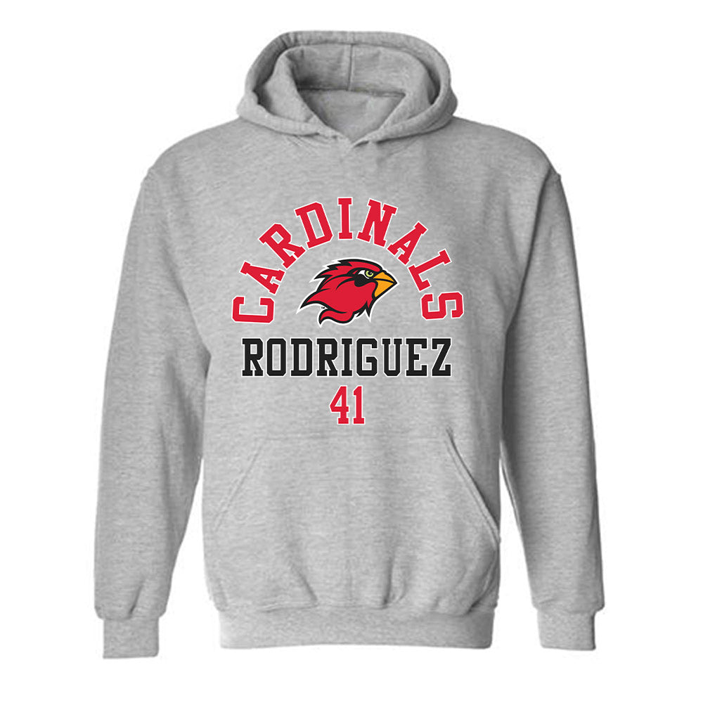 Lamar - NCAA Baseball : Gabriel Rodriguez - Classic Fashion Shersey Hooded Sweatshirt-0