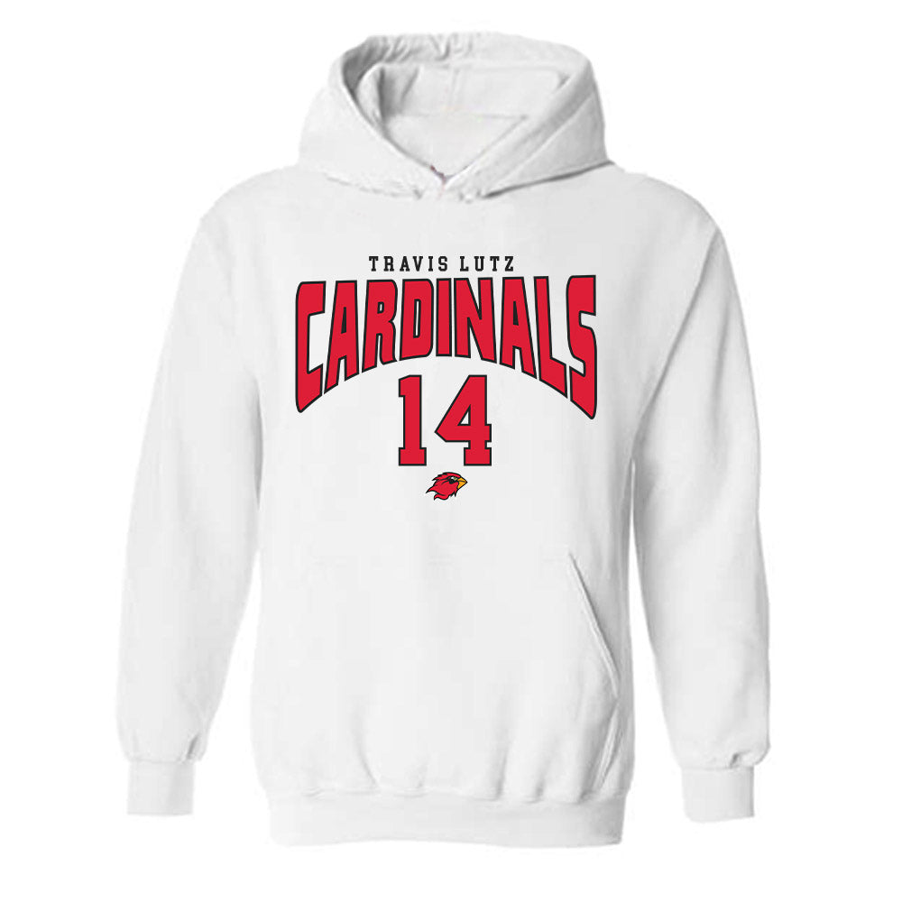 Lamar - NCAA Baseball : Travis Lutz - Classic Fashion Shersey Hooded Sweatshirt-0
