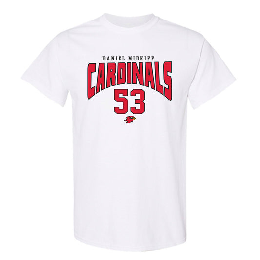 Lamar - NCAA Baseball : Daniel Midkiff - Classic Fashion Shersey T-Shirt-0