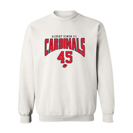 Lamar - NCAA Football : Albert Simon III - Classic Fashion Shersey Crewneck Sweatshirt-0