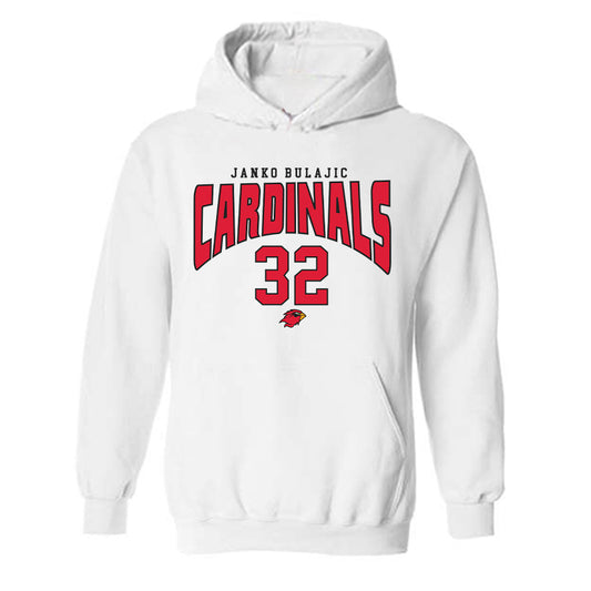 Lamar - NCAA Men's Basketball : Janko Bulajic - Classic Fashion Shersey Hooded Sweatshirt-0