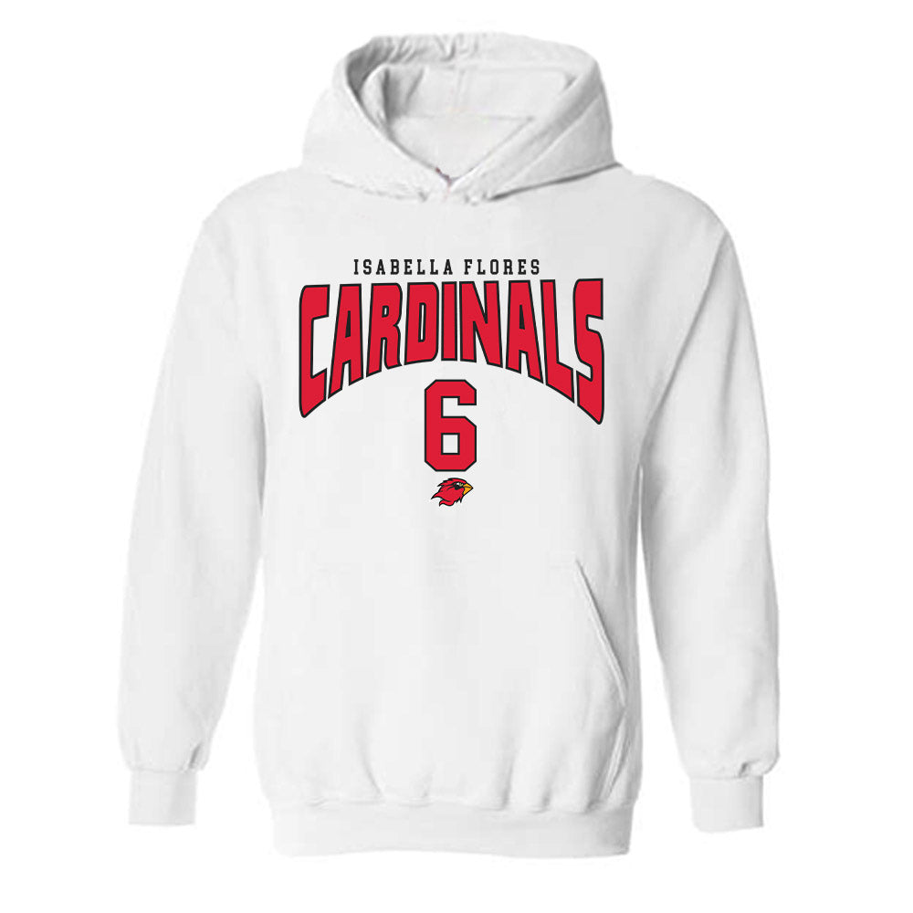 Lamar - NCAA Softball : Isabella Flores - Classic Fashion Shersey Hooded Sweatshirt-0