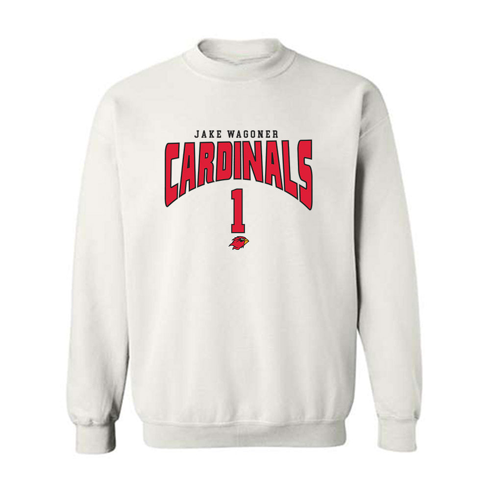 Lamar - NCAA Baseball : Jake Wagoner - Classic Fashion Shersey Crewneck Sweatshirt-0