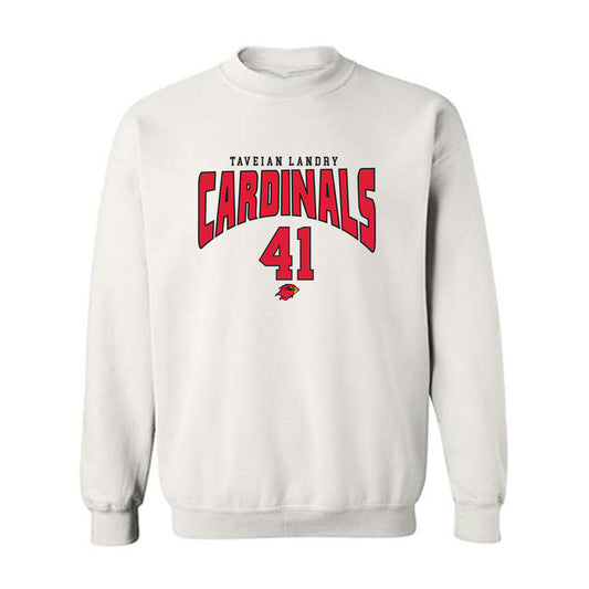 Lamar - NCAA Football : Taveian Landry - Classic Fashion Shersey Crewneck Sweatshirt-0