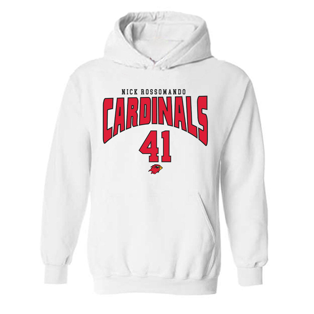 Lamar - NCAA Football : Nick Rossomando - Classic Fashion Shersey Hooded Sweatshirt-0