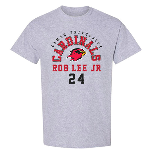 Lamar - NCAA Men's Basketball : Rob Lee Jr - Classic Fashion Shersey T-Shirt-0