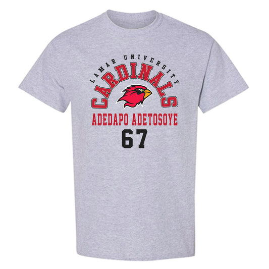 Lamar - NCAA Football : Adedapo Adetosoye - Classic Fashion Shersey T-Shirt-0