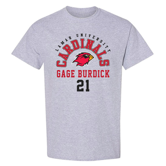 Lamar - NCAA Baseball : Gage Burdick - Classic Fashion Shersey T-Shirt-0