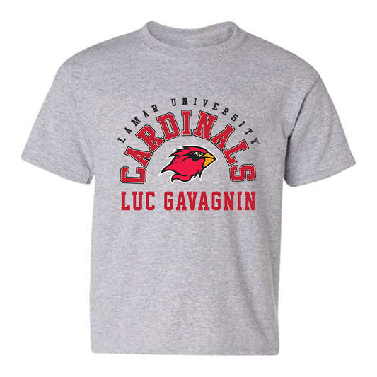Lamar - NCAA Men's Golf : Luc Gavagnin - Classic Fashion Shersey Youth T-Shirt-0