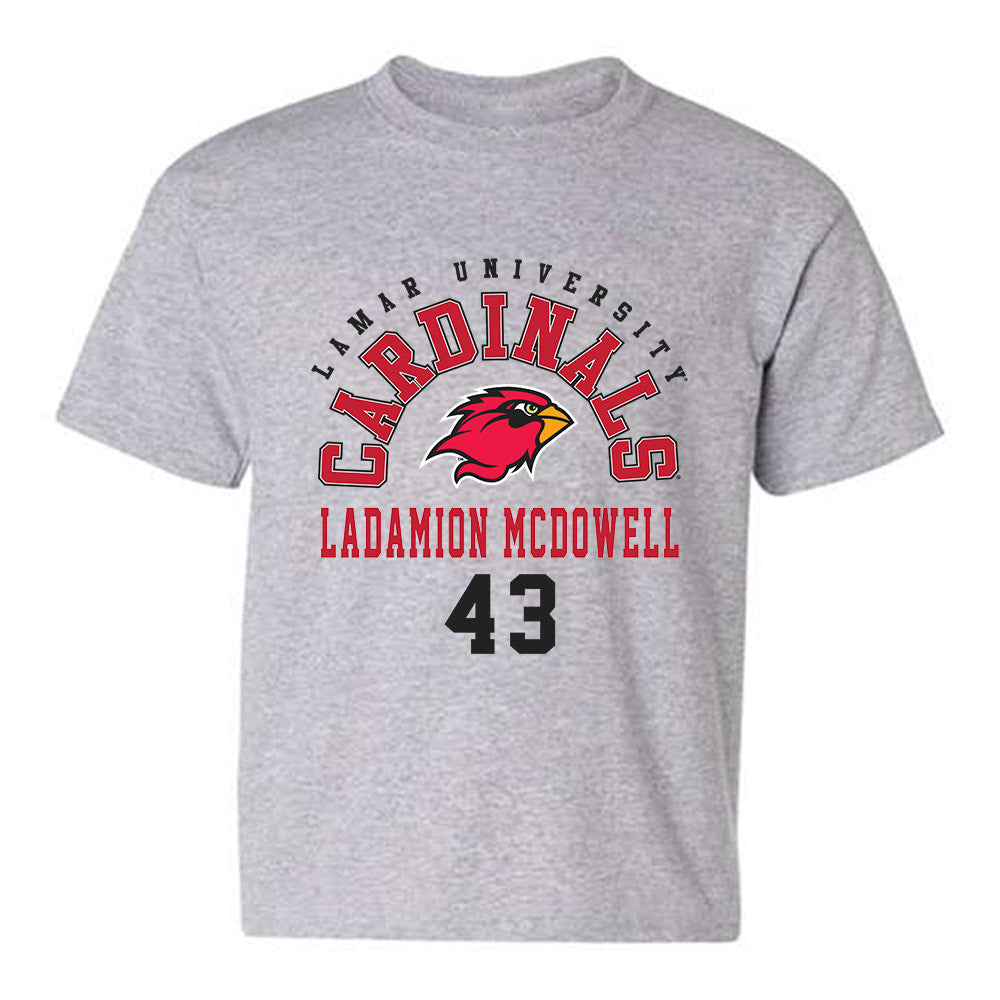 Lamar - NCAA Football : Ladamion Mcdowell - Classic Fashion Shersey Youth T-Shirt-0
