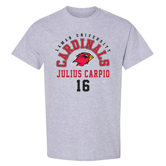 Lamar - NCAA Baseball : Julius Carpio - Classic Fashion Shersey T-Shirt-0