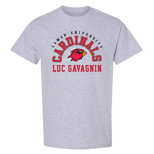 Lamar - NCAA Men's Golf : Luc Gavagnin - Classic Fashion Shersey T-Shirt-0