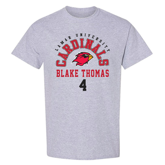 Lamar - NCAA Football : Blake Thomas - Classic Fashion Shersey T-Shirt-0