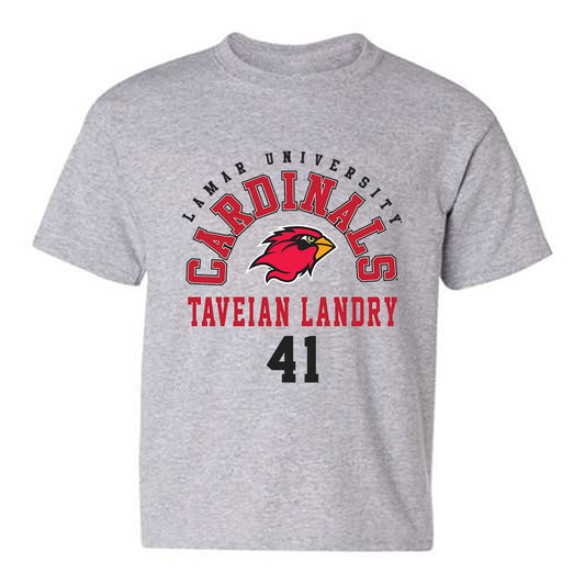 Lamar - NCAA Football : Taveian Landry - Classic Fashion Shersey Youth T-Shirt-0