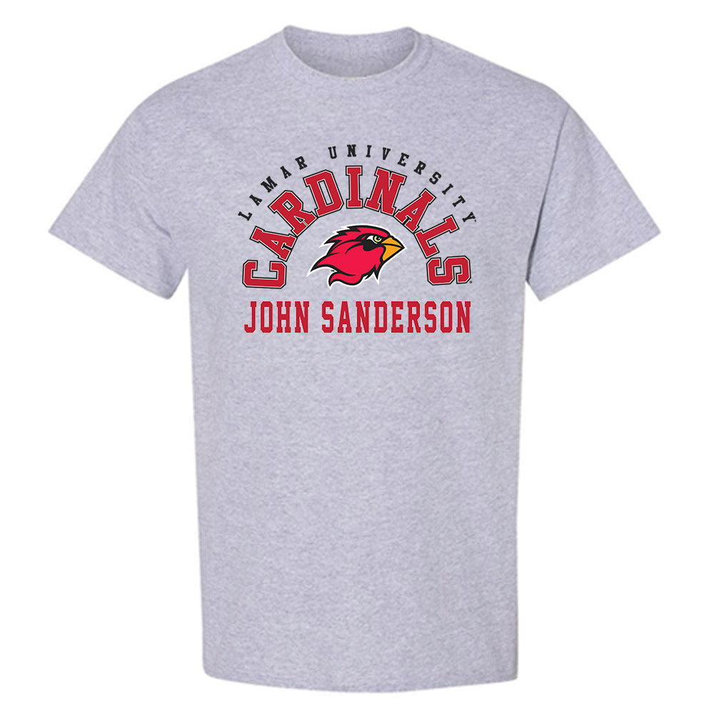 Lamar - NCAA Men's Track & Field : John Sanderson - Classic Fashion Shersey T-Shirt-0