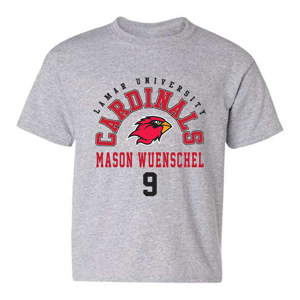 Lamar - NCAA Football : Mason Wuenschel - Classic Fashion Shersey Youth T-Shirt-0