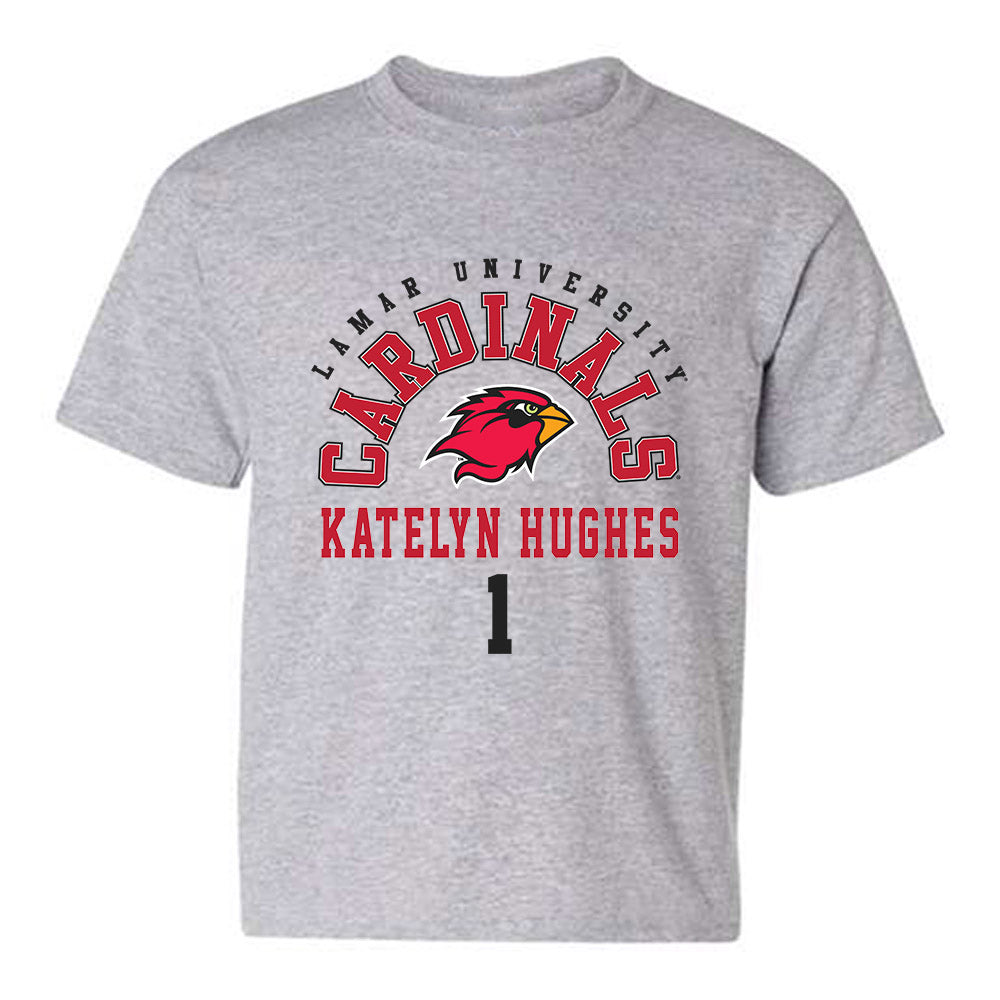 Lamar - NCAA Women's Volleyball : Katelyn Hughes - Classic Fashion Shersey Youth T-Shirt-0