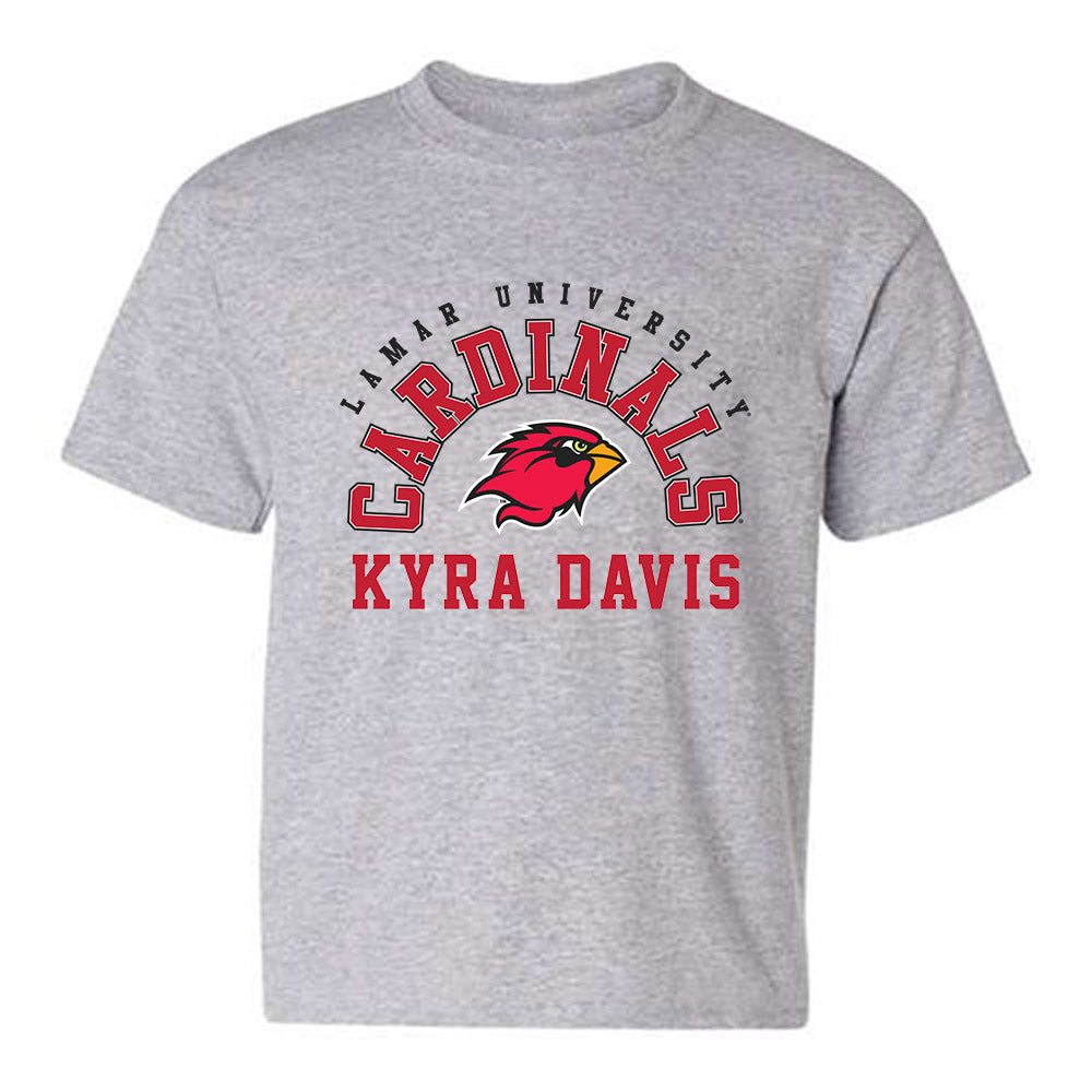 Lamar - NCAA Women's Track & Field : Kyra Davis - Classic Fashion Shersey Youth T-Shirt-0