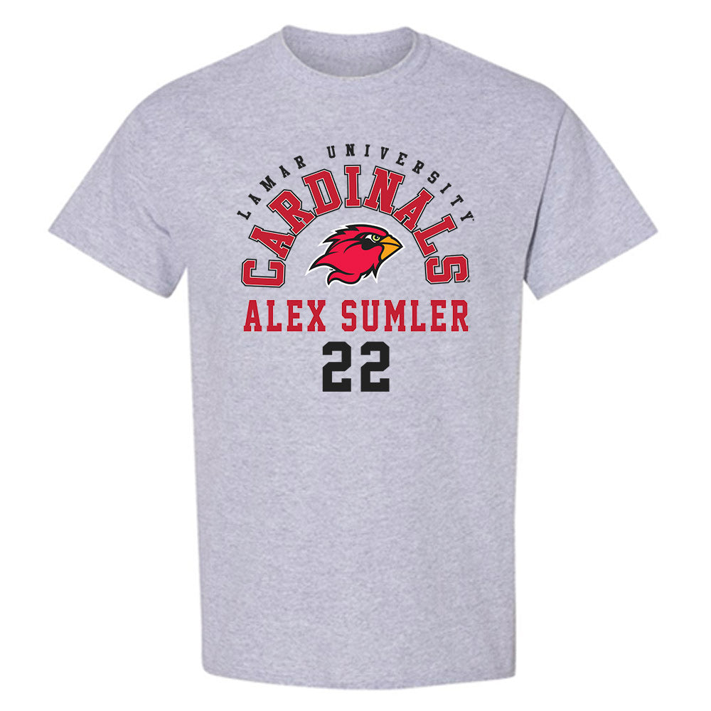 Lamar - NCAA Football : Alex Sumler - Classic Fashion Shersey T-Shirt-0