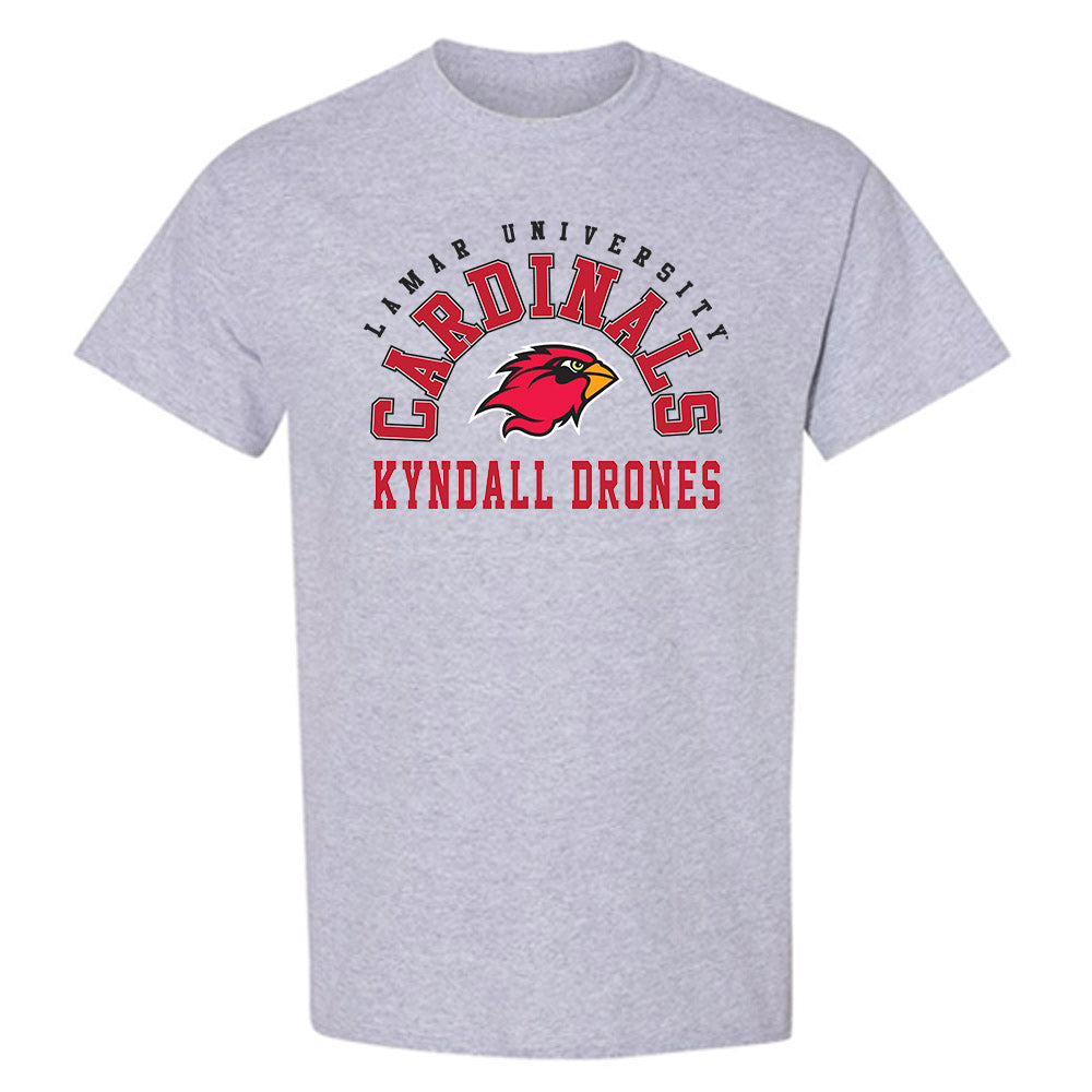 Lamar - NCAA Women's Track & Field : Kyndall Drones - Classic Fashion Shersey T-Shirt-0